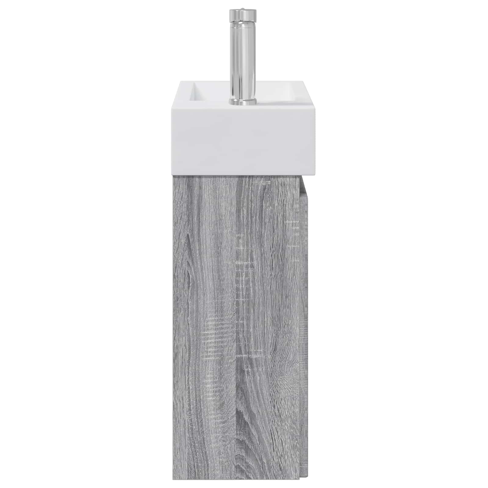 Μονάδα μπάνιου με βρύση Γκρι Sonoma 45,5 x 25,5 x 84 εκ - Pakobazaar