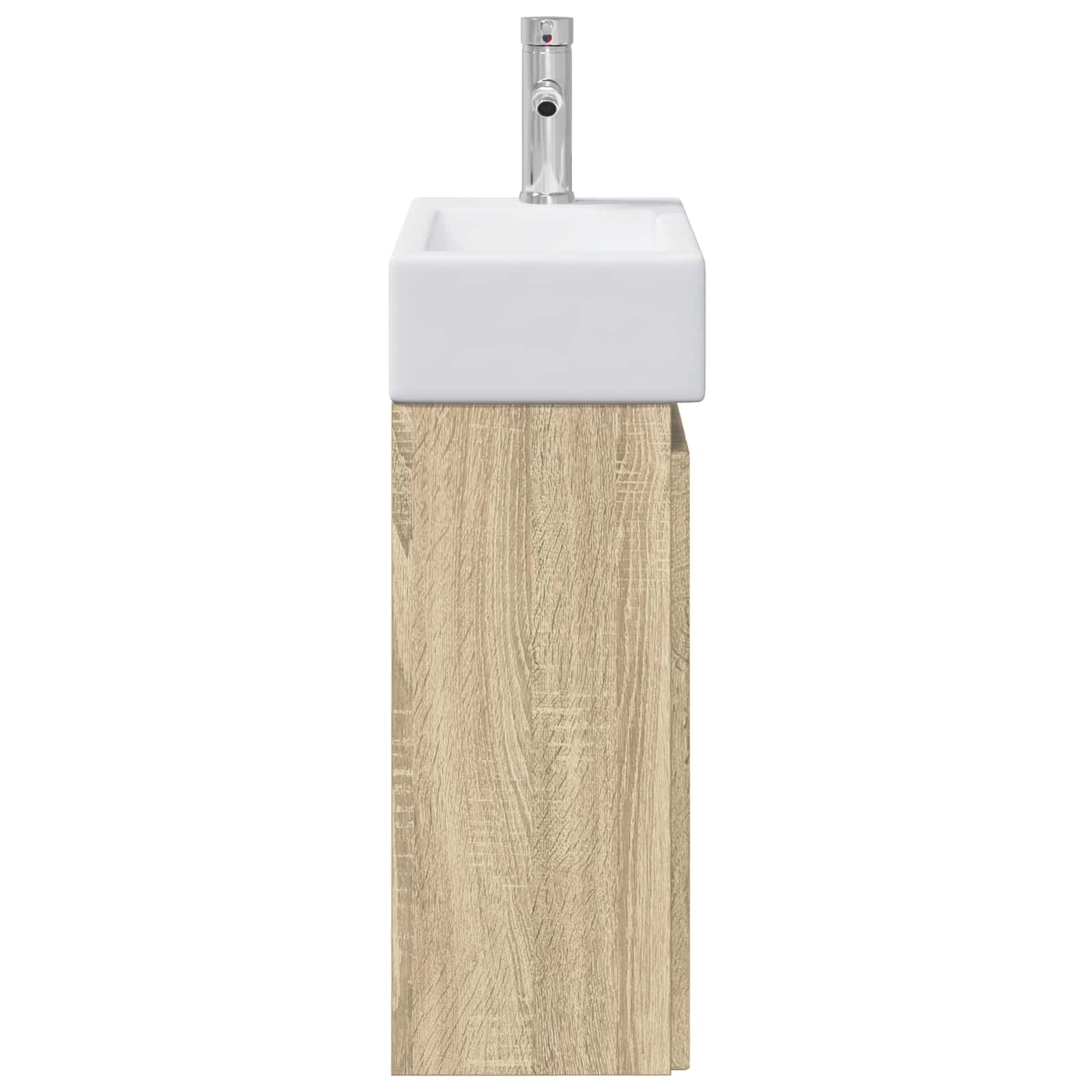 Μονάδα μπάνιου με βρύση Sonoma Δρυς 45,5 x 25,5 x 84 εκ - Pakobazaar