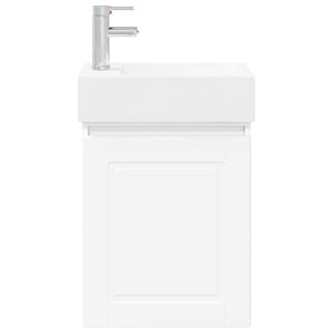 Μονάδα μπάνιου με βρύση Λευκό 45,5 x 22,5 x 84 εκ - Pakobazaar