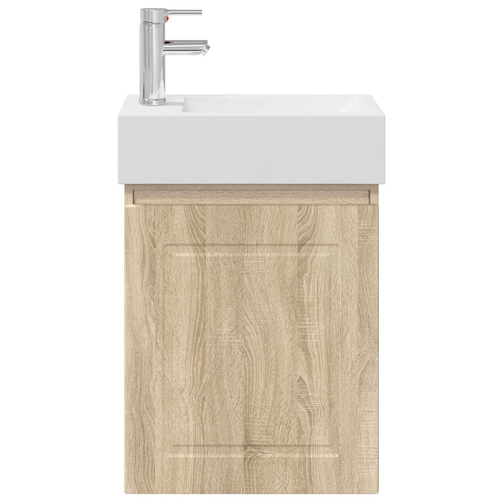 Μονάδα μπάνιου με βρύση Sonoma Δρυς 45,5 x 22,5 x 84 εκ - Pakobazaar