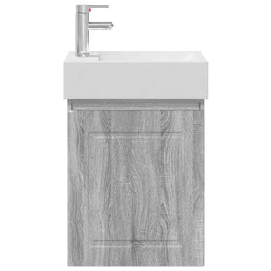 Μονάδα μπάνιου με βρύση Γκρι Sonoma 45,5 x 22,5 x 84 εκ - Pakobazaar