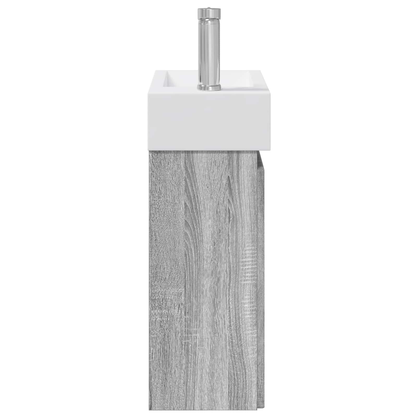Μονάδα μπάνιου με βρύση Γκρι Sonoma 45,5 x 22,5 x 84 εκ - Pakobazaar