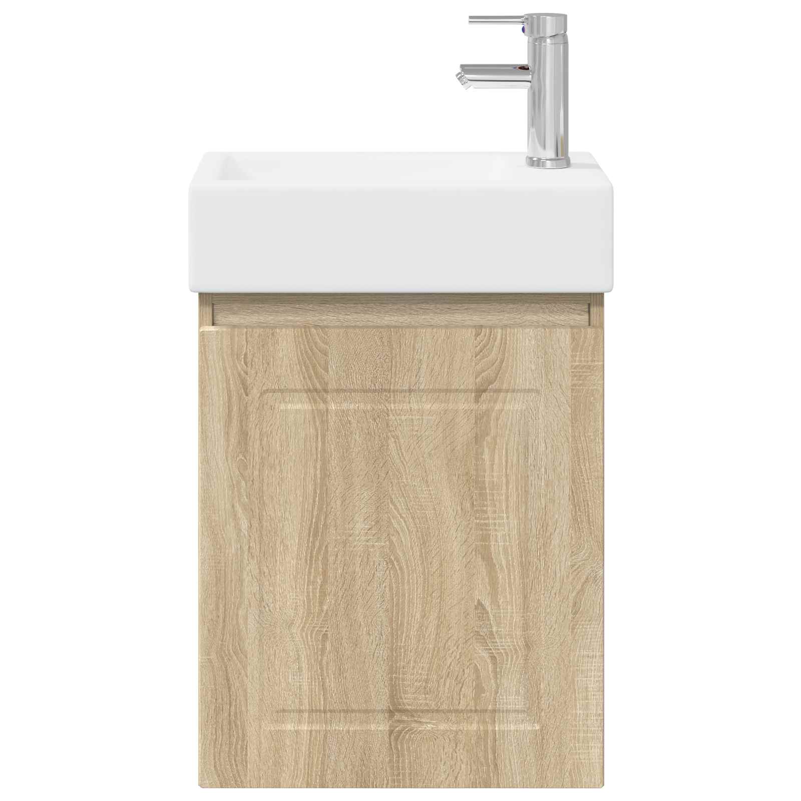 Μονάδα μπάνιου με βρύση Sonoma Δρυς 45,5 x 22,5 x 84 εκ - Pakobazaar