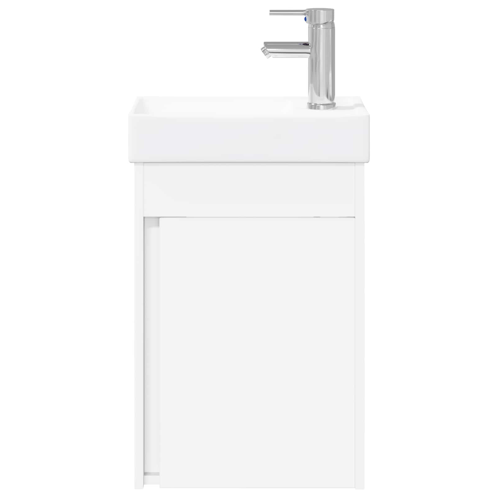 Μονάδα μπάνιου με βρύση Λευκό 40,5 x 22,5 x 62 εκ. - Pakobazaar
