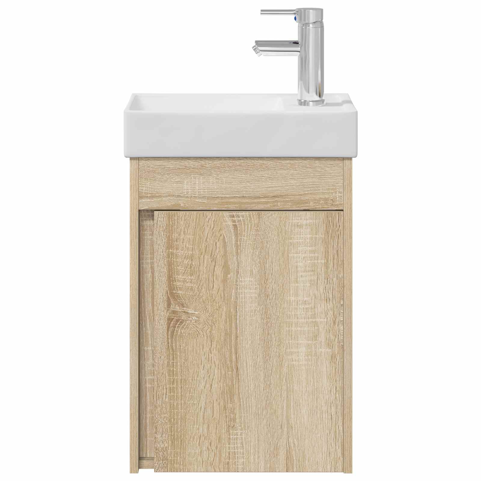 Μονάδα μπάνιου με βρύση Sonoma Δρυς 40,5 x 22,5 x 62 εκ. - Pakobazaar