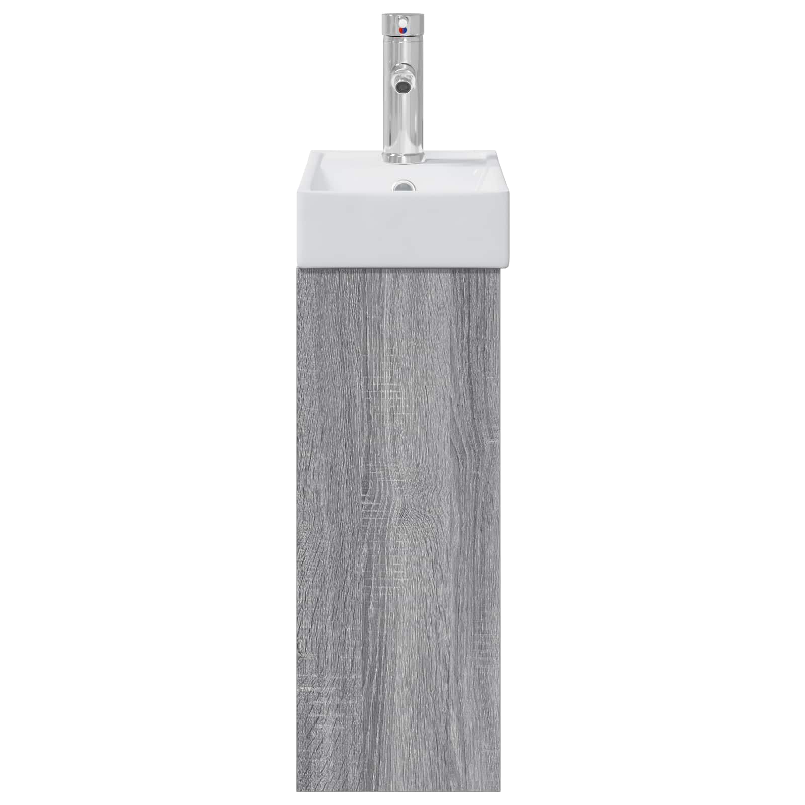 Μονάδα μπάνιου με βρύση Γκρι Sonoma 40,5 x 22,5 x 62 εκ. - Pakobazaar