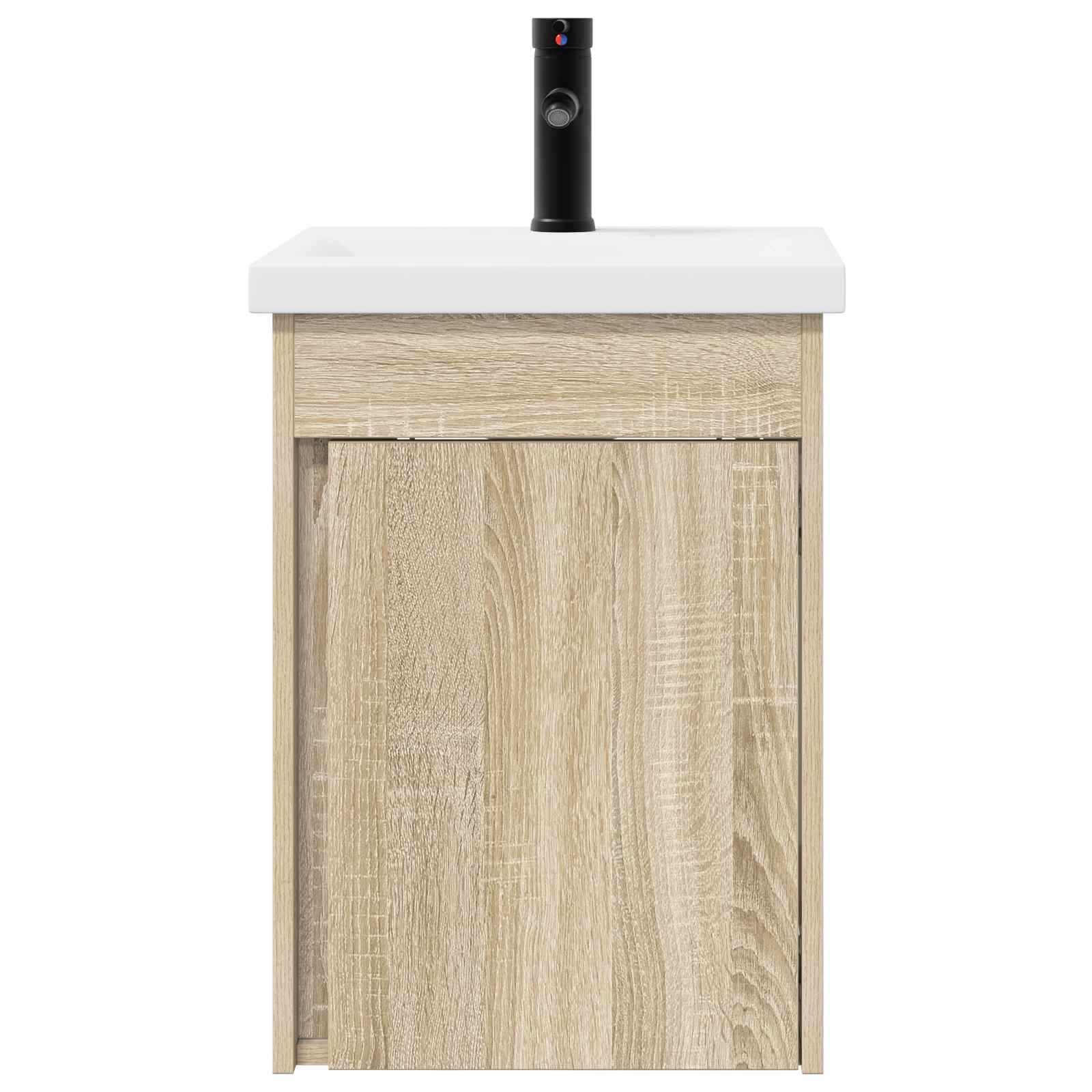 Μονάδα μπάνιου με βρύση Sonoma Δρυς 42 x 40 x 74,5 εκ - Pakobazaar