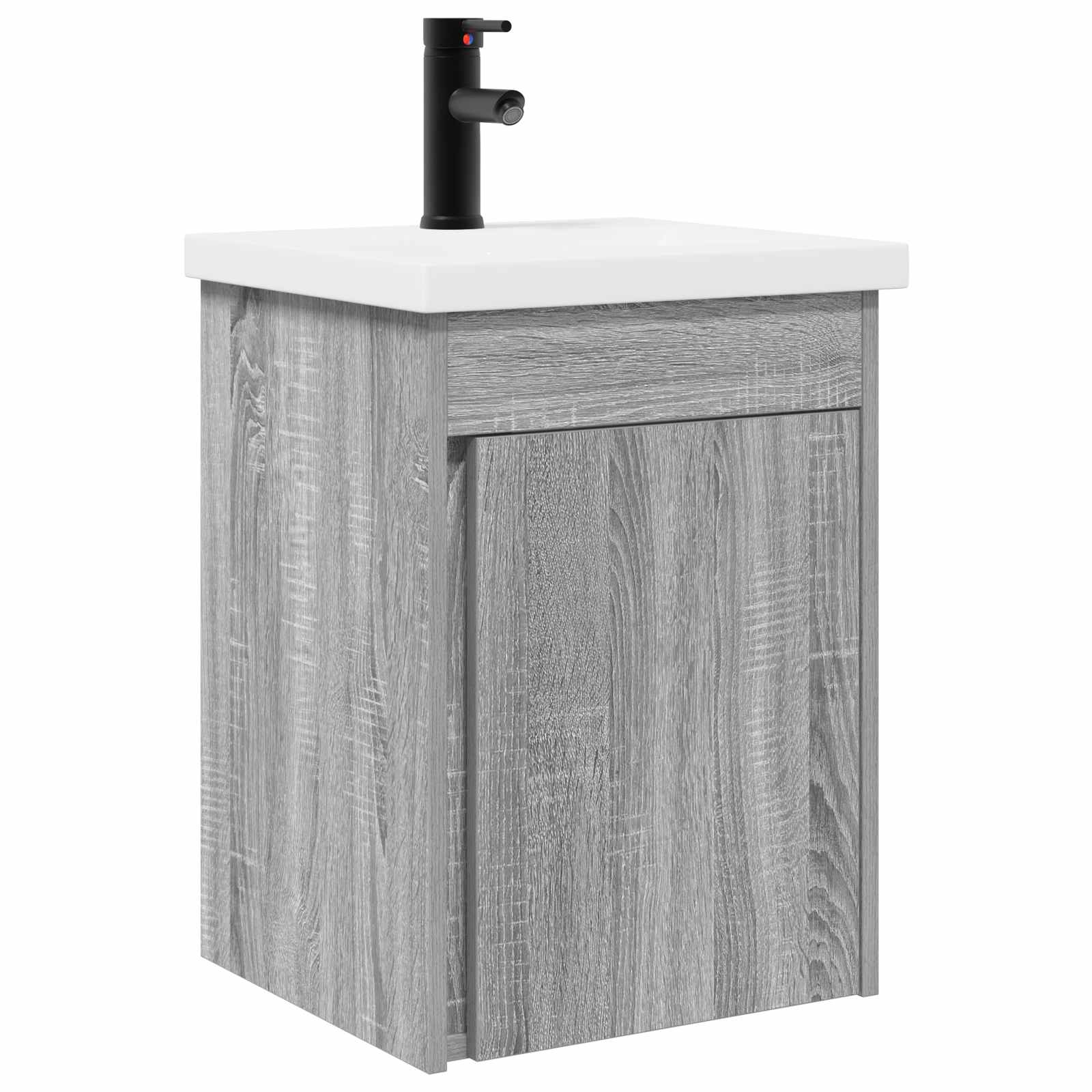 Μονάδα μπάνιου με βρύση Γκρι Sonoma 42 x 40 x 74,5 εκ - Pakobazaar