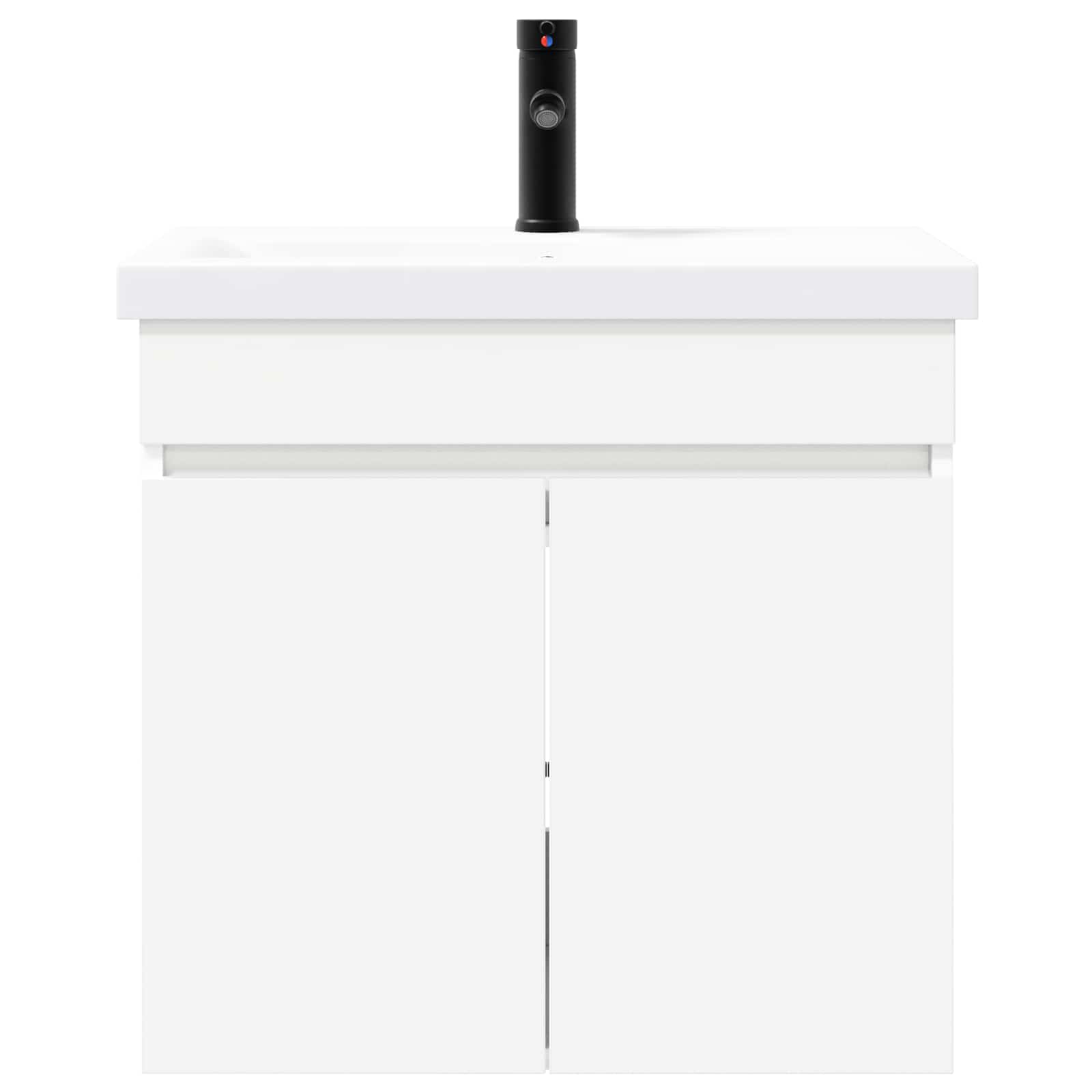 Μονάδα μπάνιου με βρύση Λευκό 61 x 40 x 74,5 εκ. - Pakobazaar