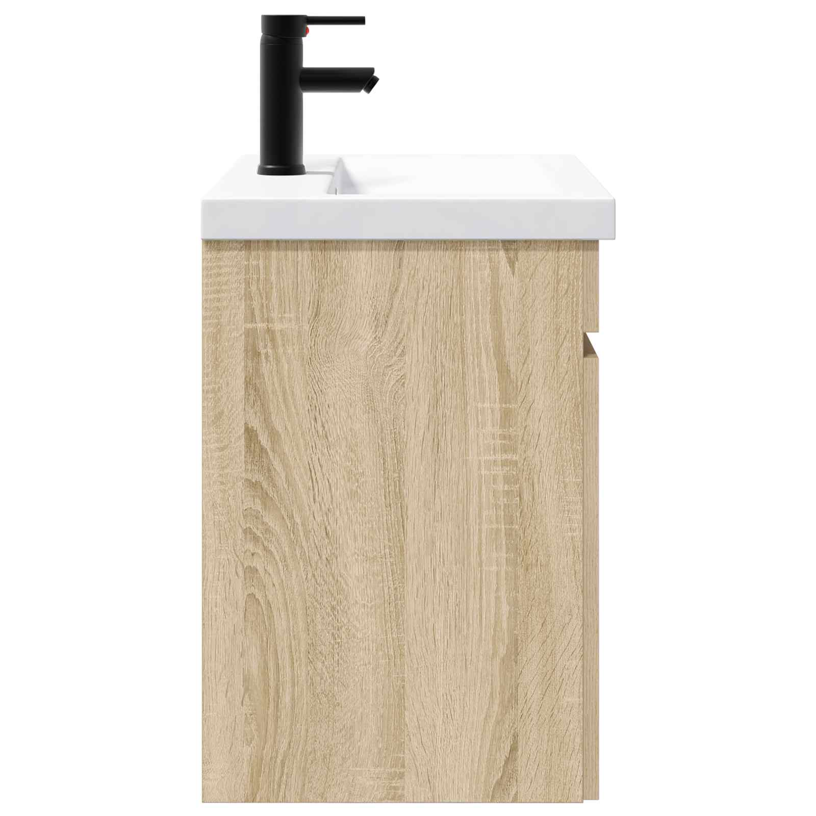 Μονάδα μπάνιου με βρύση Sonoma Δρυς 61 x 40 x 74,5 εκ. - Pakobazaar