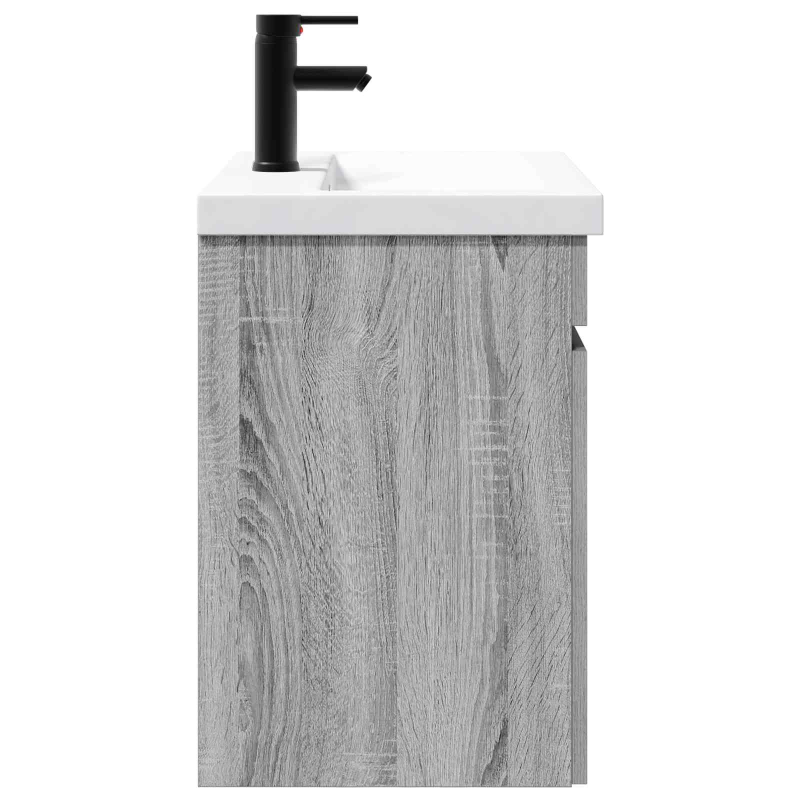 Μονάδα μπάνιου με βρύση Γκρι Sonoma 61 x 40 x 74,5 εκ. - Pakobazaar