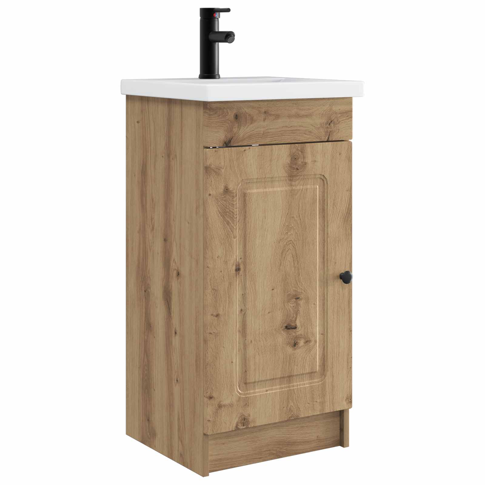 Καθρέφτης μπάνιου με νιπτήρα Artisan Δρυς 42 x 40 x 84,5 εκ - Pakobazaar