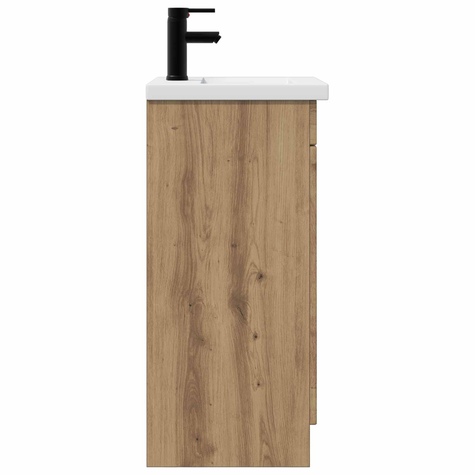 Καθρέφτης μπάνιου με νιπτήρα Artisan Δρυς 42 x 40 x 84,5 εκ - Pakobazaar