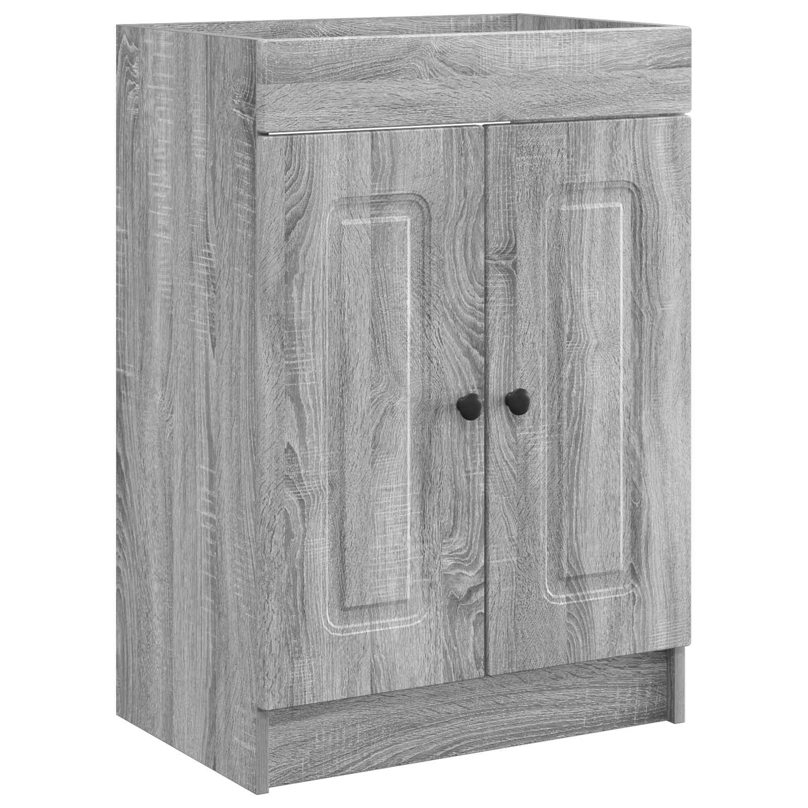 Ντουλάπι κάτω από τον νιπτήρα Γκρι Sonoma 78,5 x 37,5 x 81 εκ - Pakobazaar