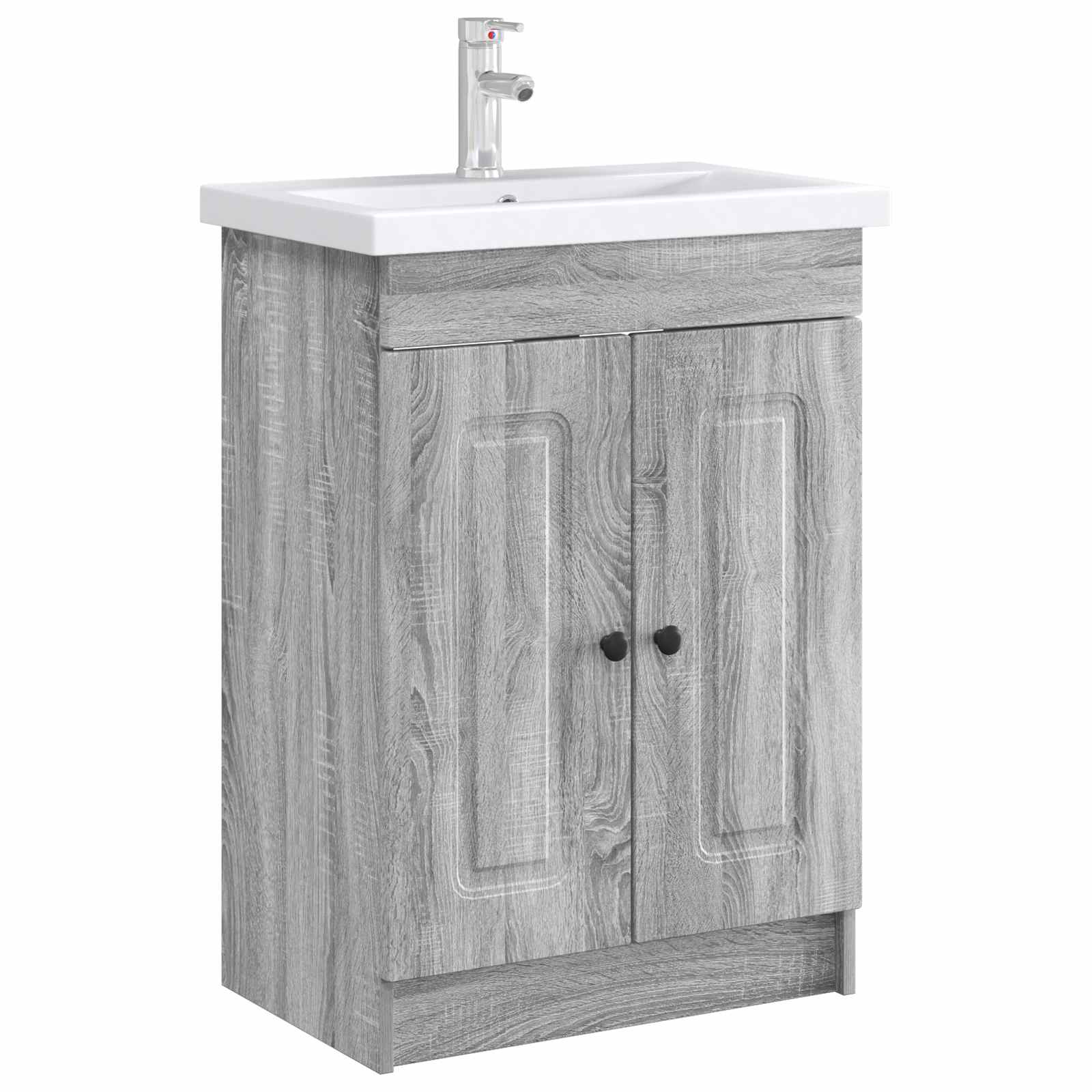 Ντουλάπι κάτω από τον νιπτήρα Γκρι Sonoma 78,5 x 37,5 x 81 εκ - Pakobazaar