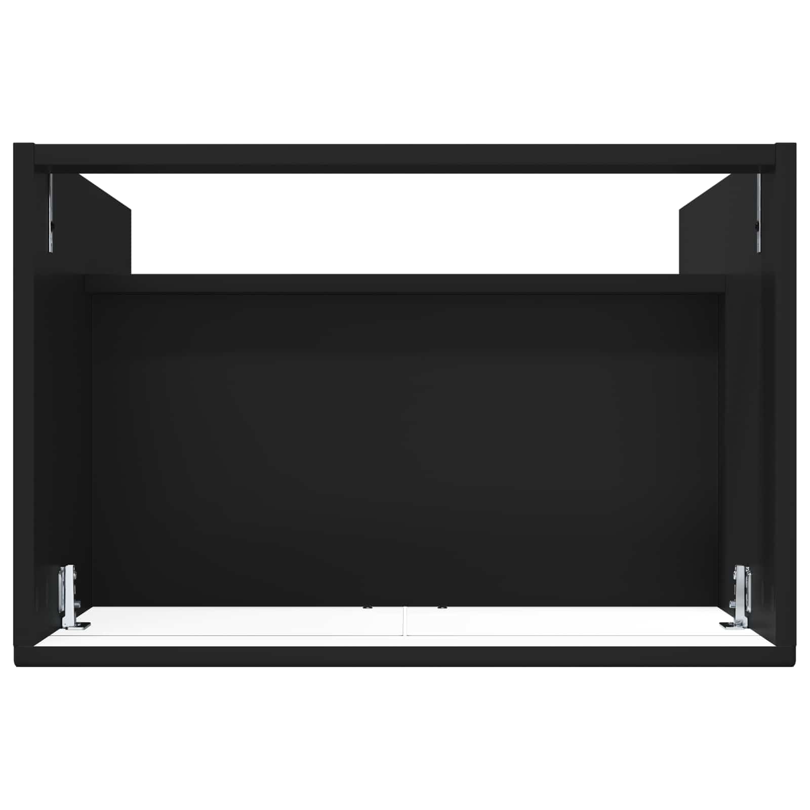 Ντουλάπι κάτω από τον νιπτήρα Μαύρο 56 x 37,5 x 81 εκ - Pakobazaar
