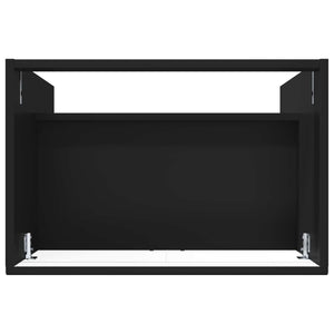 Ντουλάπι κάτω από τον νιπτήρα Μαύρο 78,5 x 37,5 x 81 εκ - Pakobazaar