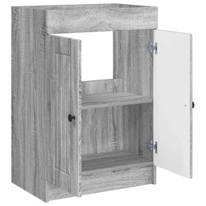 Ντουλάπι κάτω από τον νιπτήρα Γκρι Sonoma 78,5 x 37,5 x 81 εκ - Pakobazaar