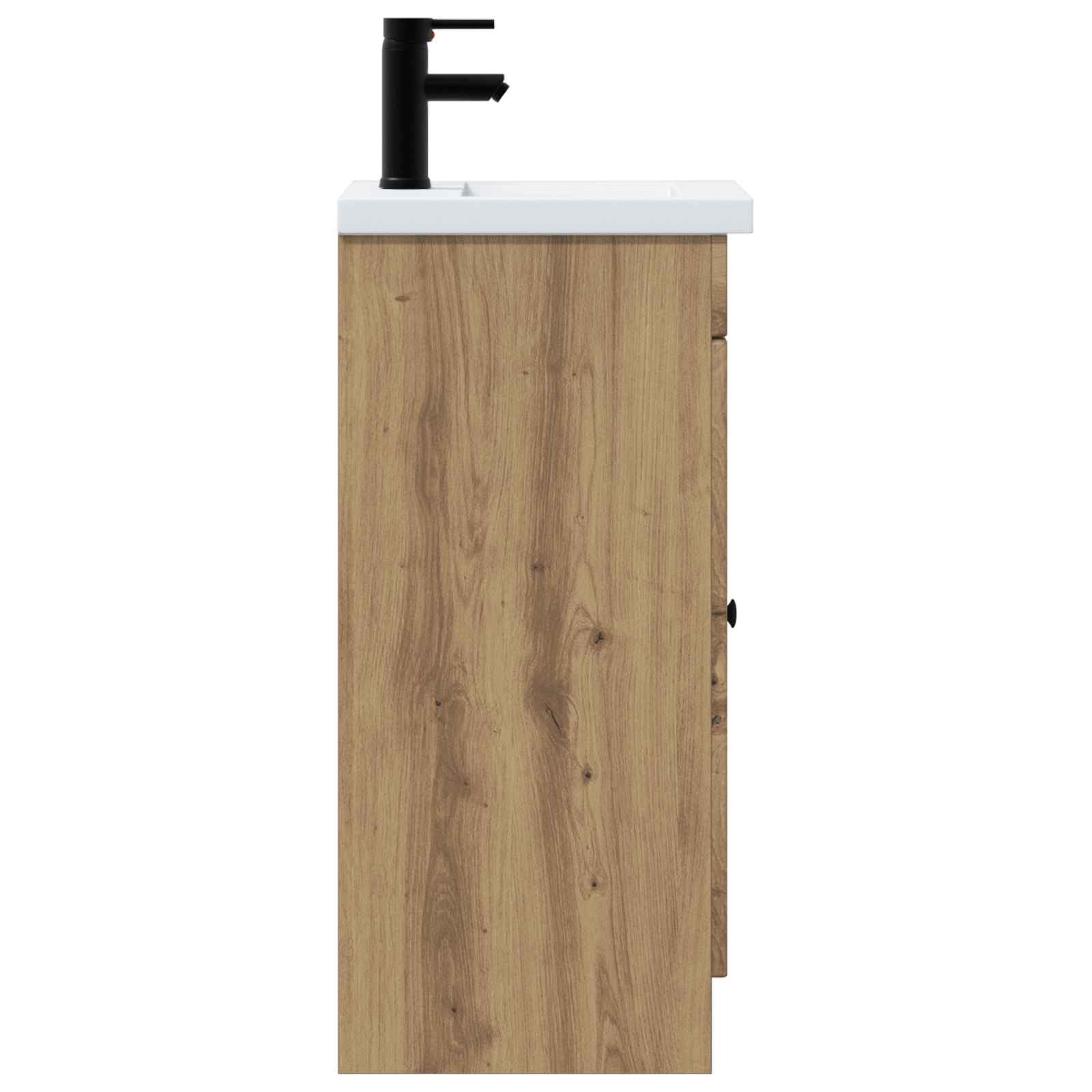 Καθρέφτης μπάνιου με νιπτήρα Artisan Δρυς 42 x 40 x 84,5 εκ - Pakobazaar