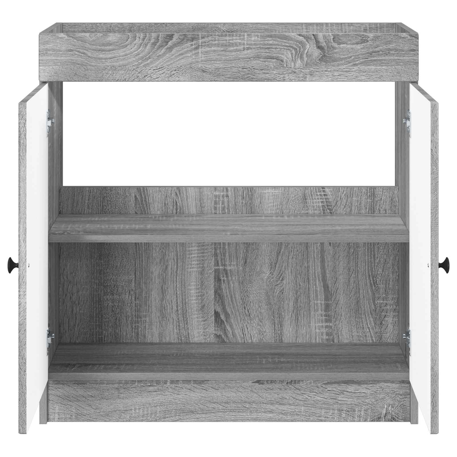 Ντουλάπι κάτω από τον νιπτήρα Γκρι Sonoma 56 x 37,5 x 81 εκ - Pakobazaar