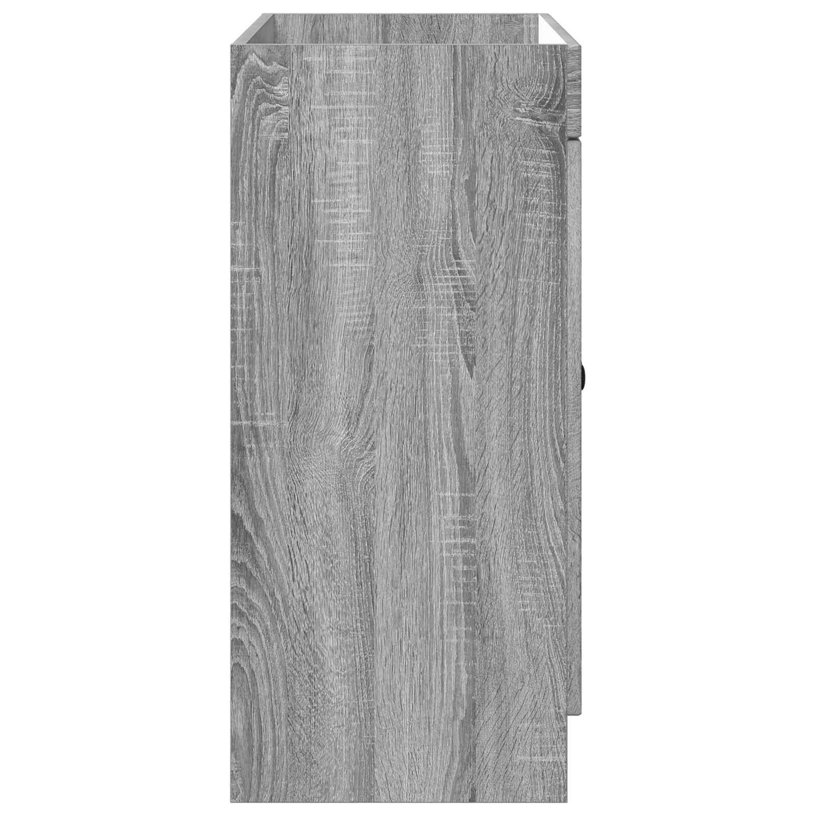 Ντουλάπι κάτω από τον νιπτήρα Γκρι Sonoma 78,5 x 37,5 x 81 εκ - Pakobazaar