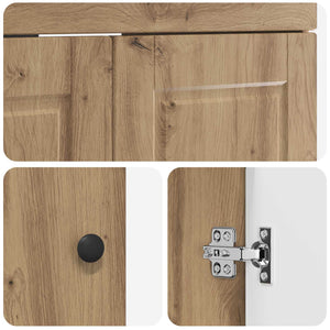 Ντουλάπι κάτω από τον νιπτήρα Artisan Δρυς 78,5 x 37,5 x 81 εκ - Pakobazaar