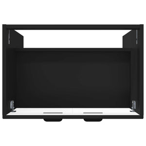 Ντουλάπι κάτω από τον νιπτήρα Μαύρο 56 x 37,5 x 81 εκ - Pakobazaar