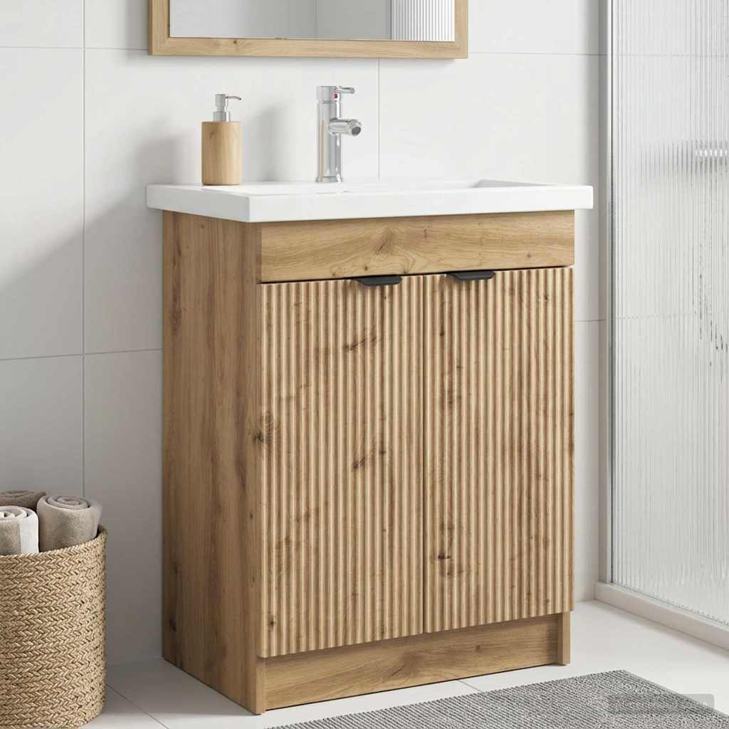Ντουλάπι κάτω από τον νιπτήρα Artisan Δρυς 56 x 37,5 x 81 εκ - Pakobazaar
