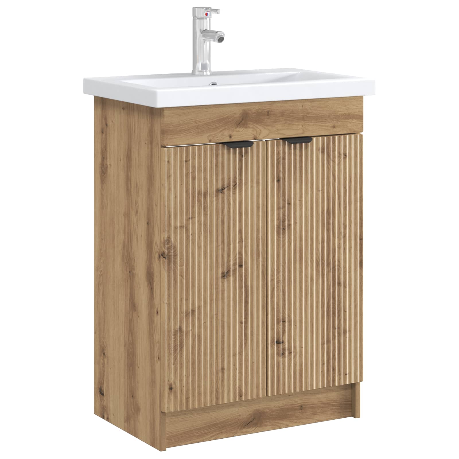 Ντουλάπι κάτω από τον νιπτήρα Artisan Δρυς 56 x 37,5 x 81 εκ - Pakobazaar