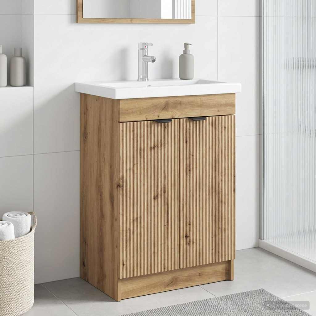 Ντουλάπι κάτω από τον νιπτήρα Artisan Δρυς 78,5 x 37,5 x 81 εκ - Pakobazaar