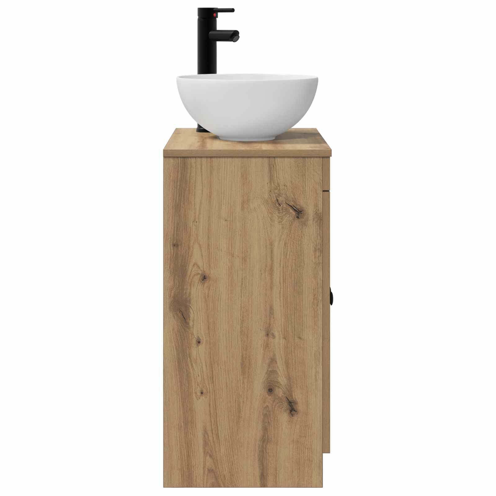 Καθρέφτης μπάνιου με νιπτήρα Artisan Δρυς 54 x 35 x 83 εκ - Pakobazaar