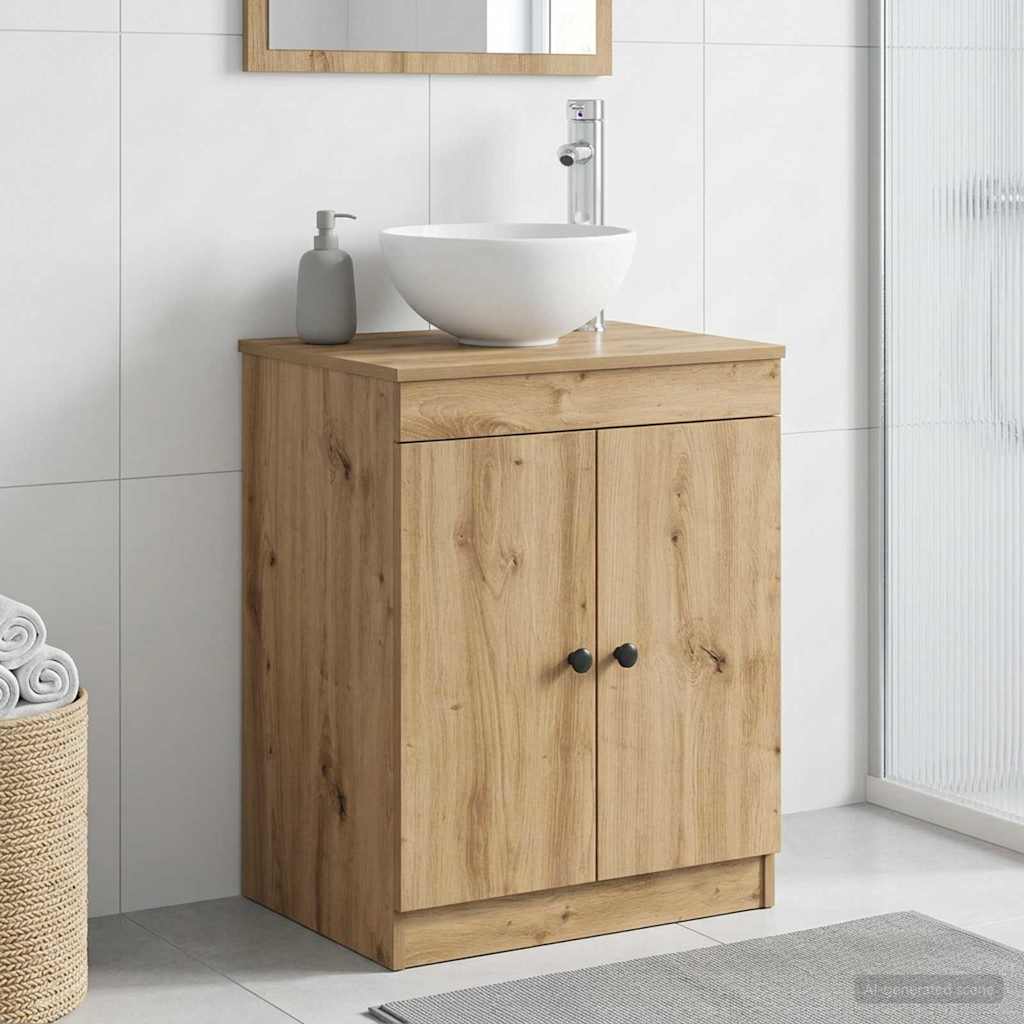 Ντουλάπι Μπάνιου Artisan Δρυς 54 x 41 x 70 εκ - Pakobazaar