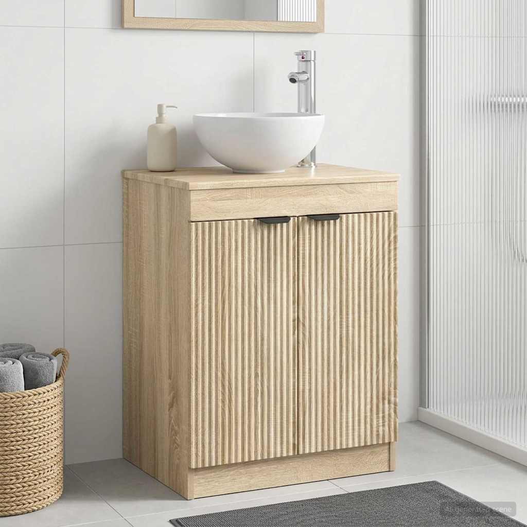 Ντουλάπι Μπάνιου Sonoma Δρυς 54 x 41 x 70 εκ Επεξεργασμένο Ξύλο - Pakobazaar
