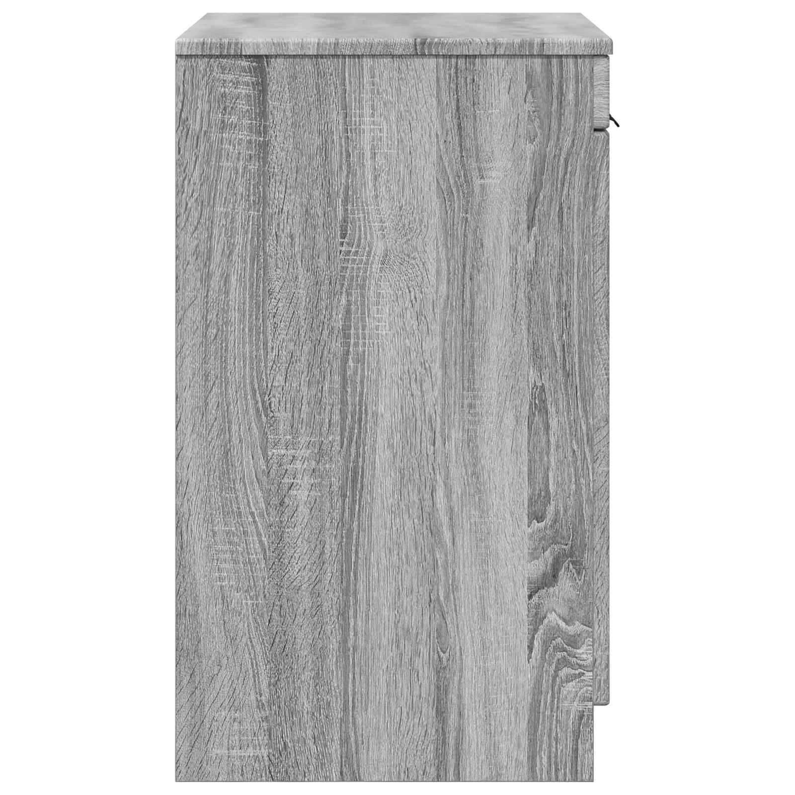 Ντουλάπι Μπάνιου Γκρι Sonoma 54 x 41 x 70 εκ Επεξεργασμένο Ξύλο - Pakobazaar