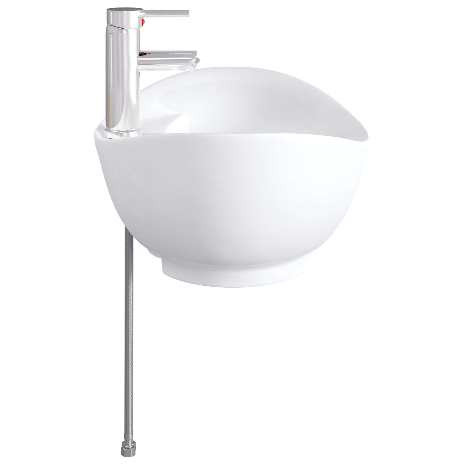Λεκάνη μπάνιου Χρωμέ 59 x 35 x 21 εκ Μέταλλο - Pakobazaar