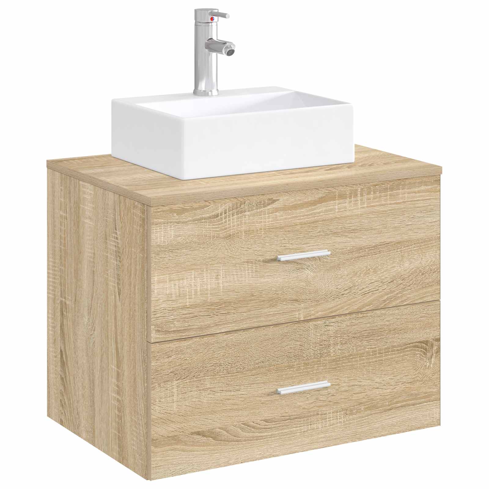 Λεκάνη μπάνιου Χρωμέ 39 x 30,5 x 12,5 εκ Μέταλλο - Pakobazaar