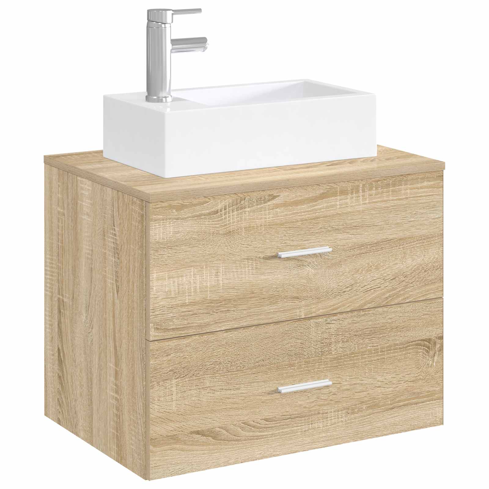 Λεκάνη μπάνιου Χρωμέ 45,5 x 25,5 x 13 εκ Μέταλλο - Pakobazaar