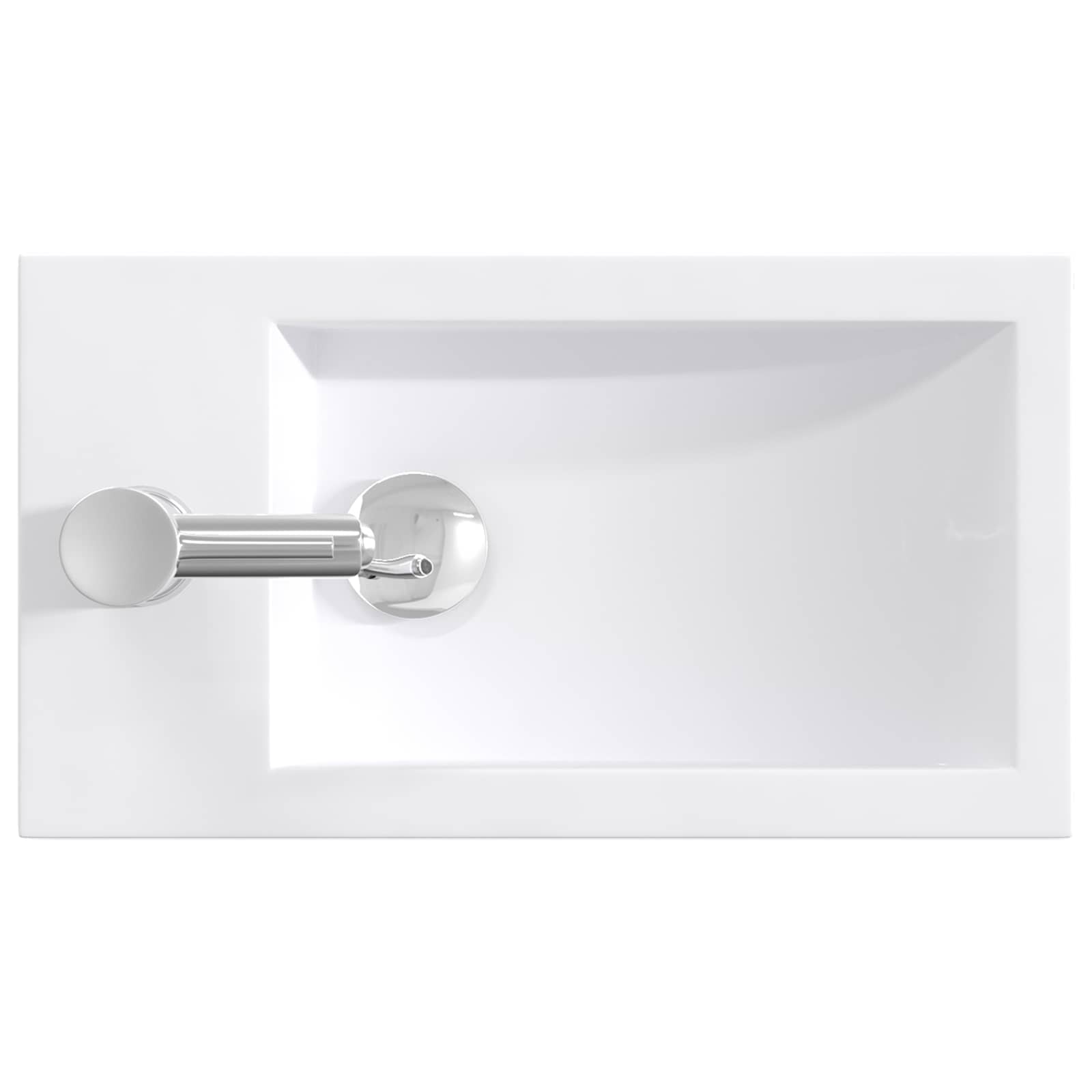 Λεκάνη μπάνιου Χρωμέ 45,5 x 25,5 x 13 εκ Μέταλλο - Pakobazaar