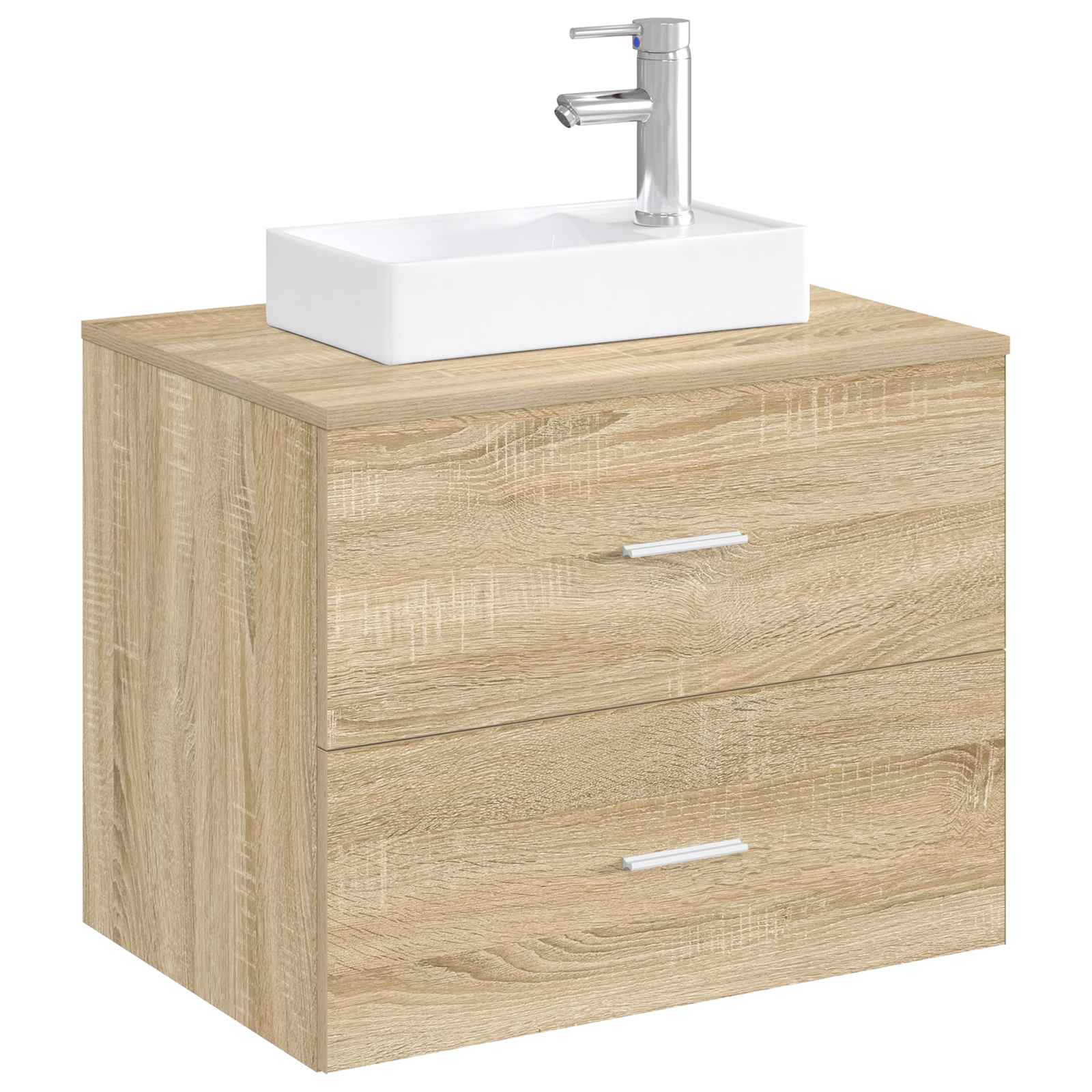 Λεκάνη μπάνιου Χρωμέ 40,5 x 22,5 x 11,5 εκ Μέταλλο - Pakobazaar