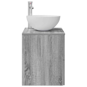Επιτοίχια Λεκάνη Έπιπλο Γκρι Sonoma 49,5 x 41 x 64,5 εκ - Pakobazaar