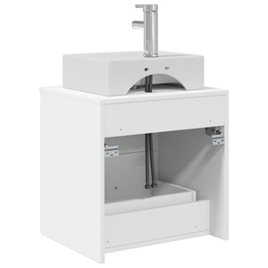 Επιτοίχια Λεκάνη Έπιπλο Λευκό 49,5 x 41 x 62,5 εκ - Pakobazaar
