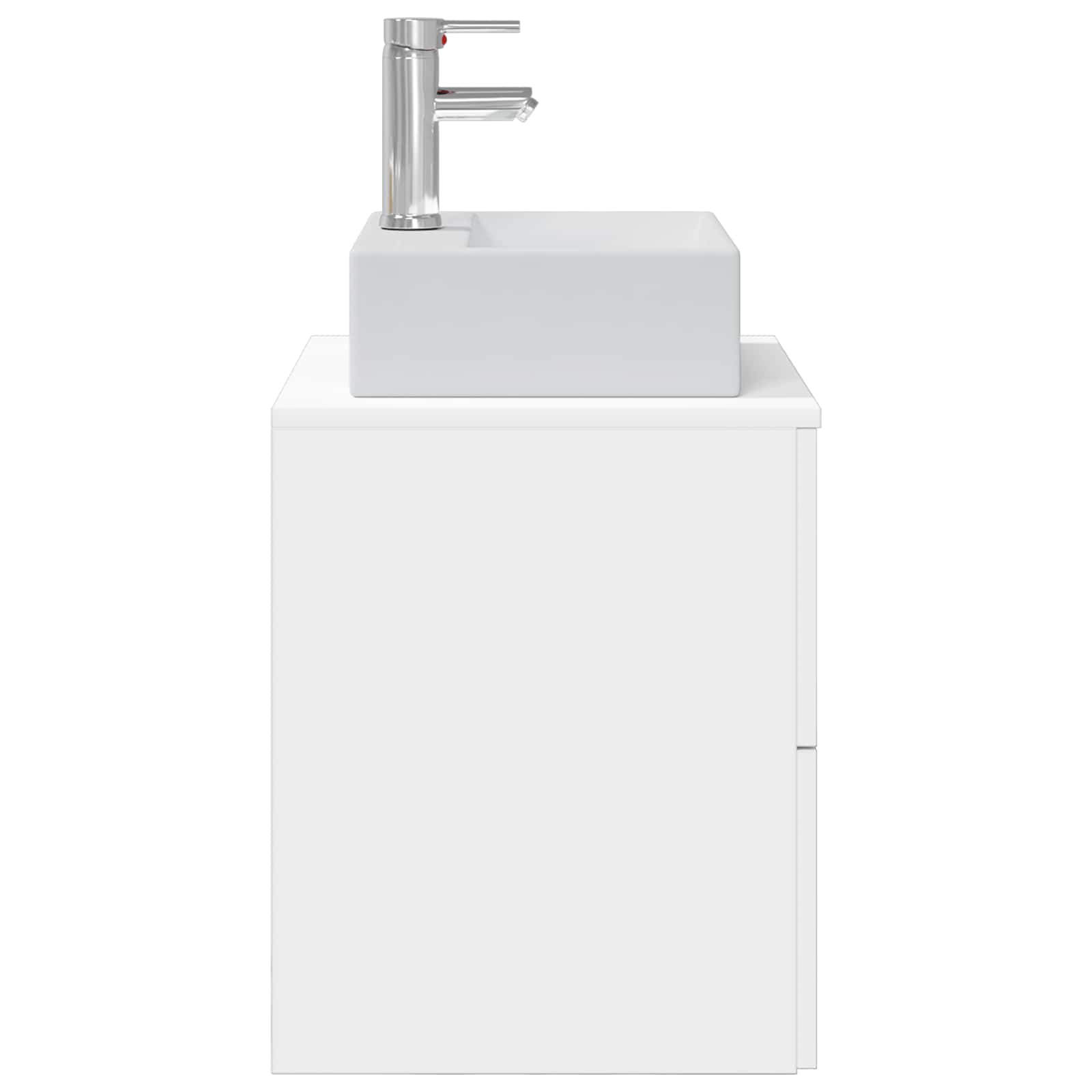 Επιτοίχια Λεκάνη Έπιπλο Λευκό 49,5 x 41 x 62,5 εκ - Pakobazaar