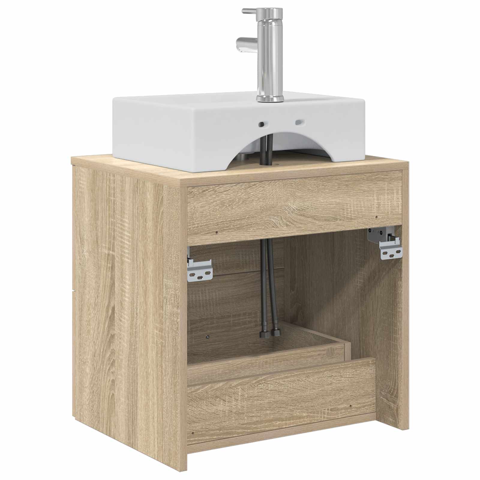 Επιτοίχια Λεκάνη Έπιπλο Sonoma Δρυς 49,5 x 41 x 62,5 εκ - Pakobazaar