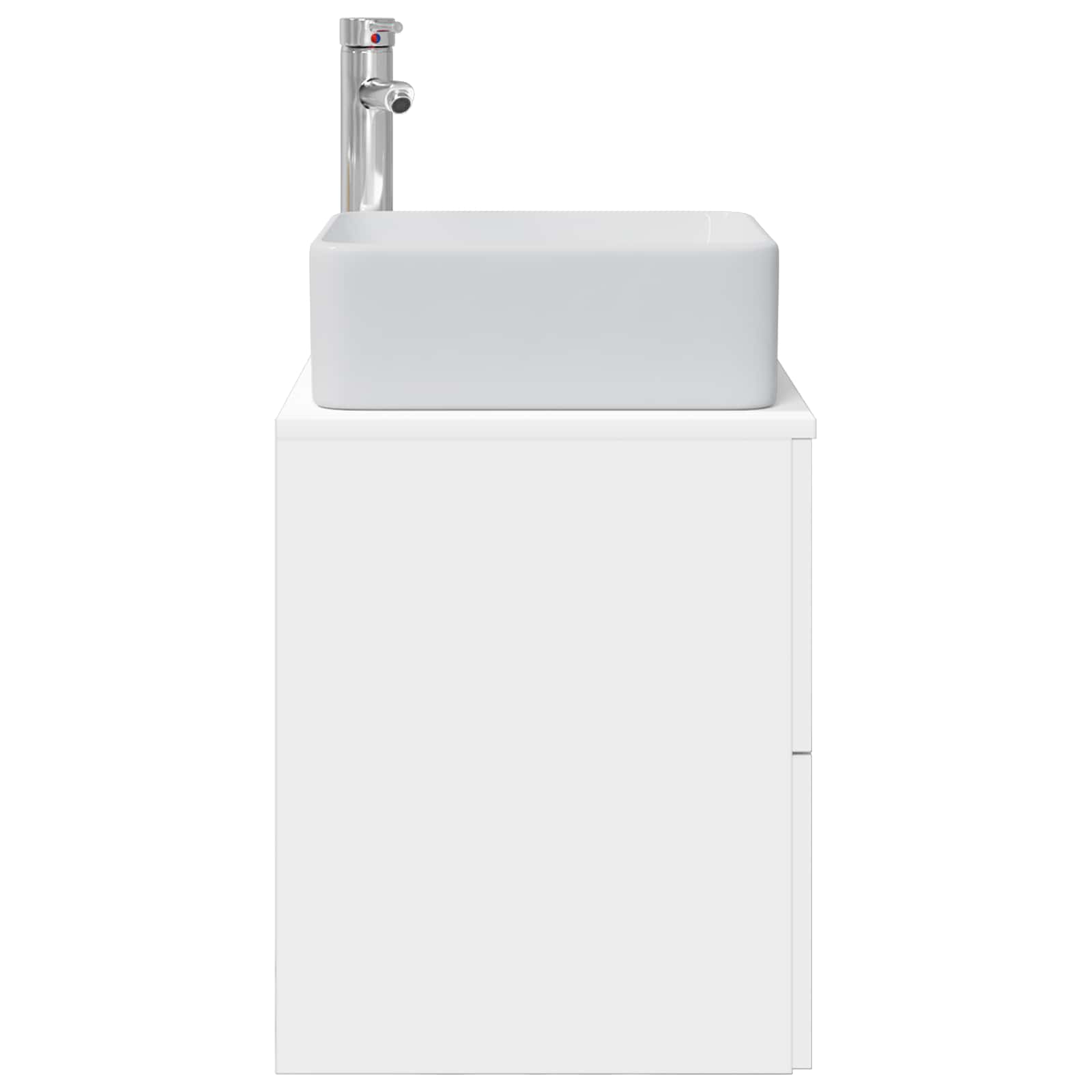 Επιτοίχια Λεκάνη Έπιπλο Λευκό 53 x 34,5 x 63 εκ - Pakobazaar
