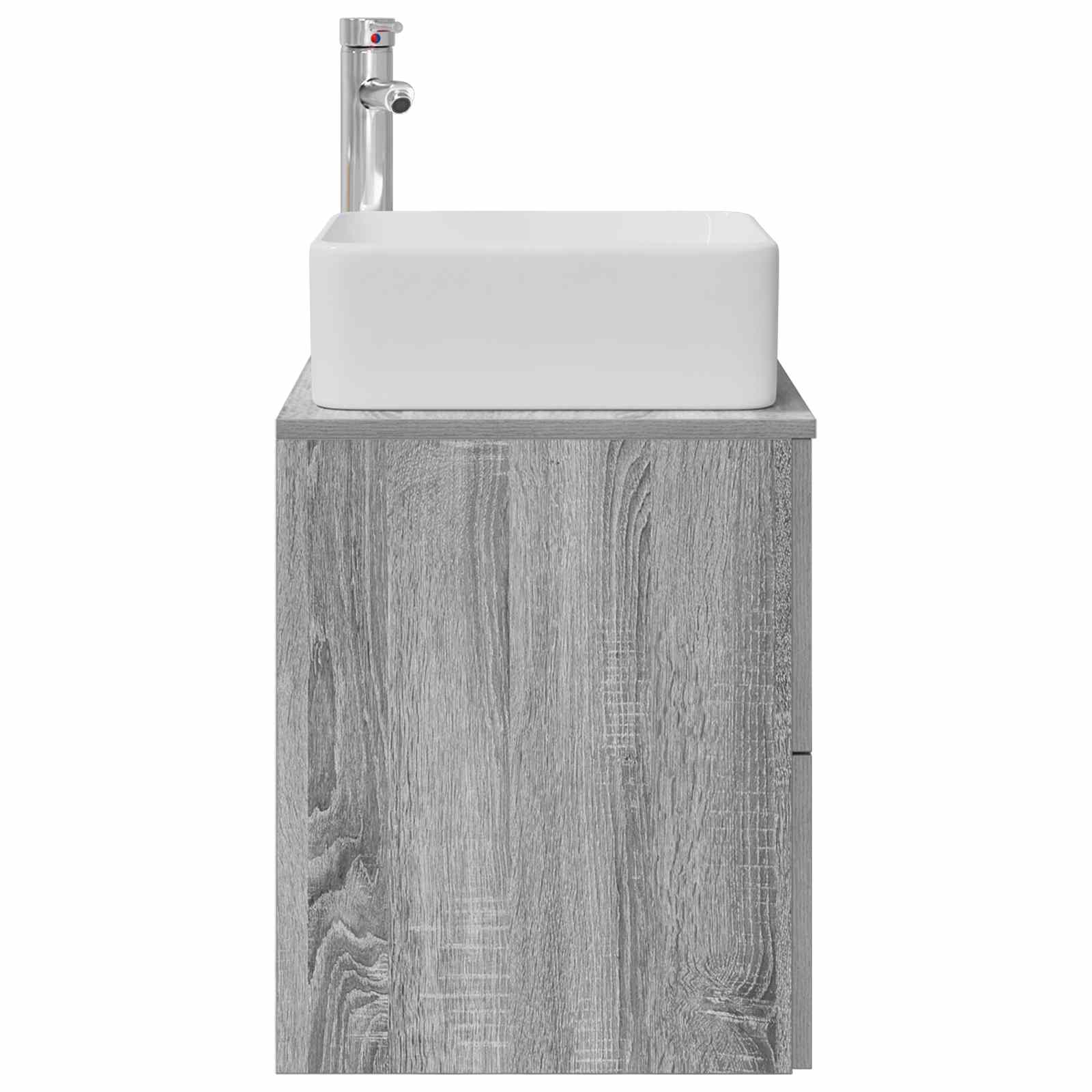 Επιτοίχια Λεκάνη Έπιπλο Γκρι Sonoma 53 x 34,5 x 63 εκ - Pakobazaar
