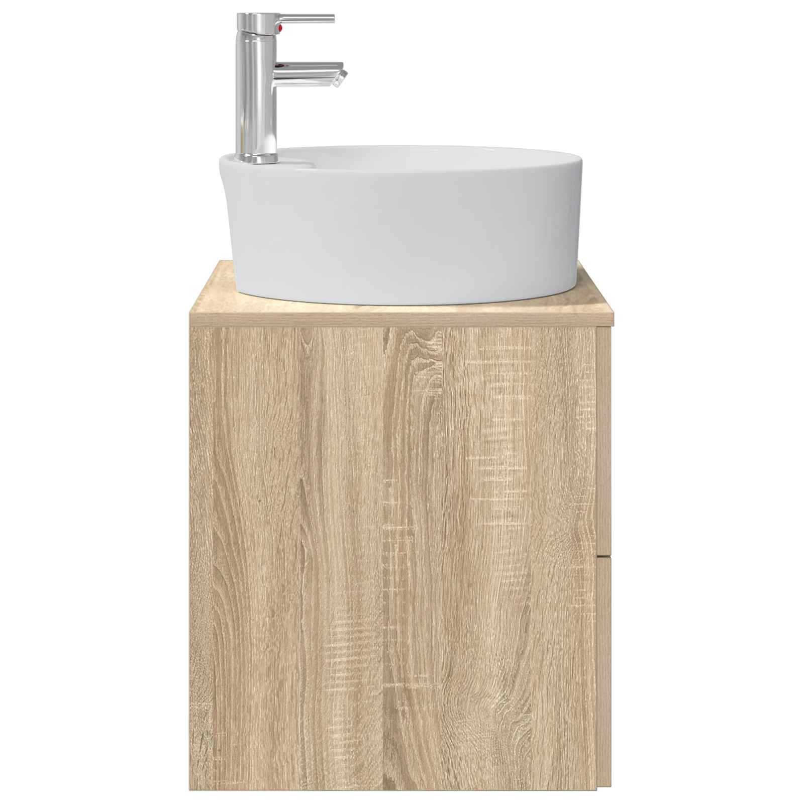 Επιτοίχια Λεκάνη Έπιπλο Sonoma Δρυς 49,5 x 44,5 x 65 εκ - Pakobazaar