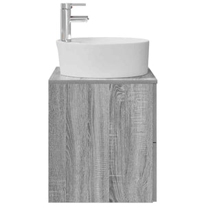 Επιτοίχια Λεκάνη Έπιπλο Γκρι Sonoma 49,5 x 44,5 x 65 εκ - Pakobazaar