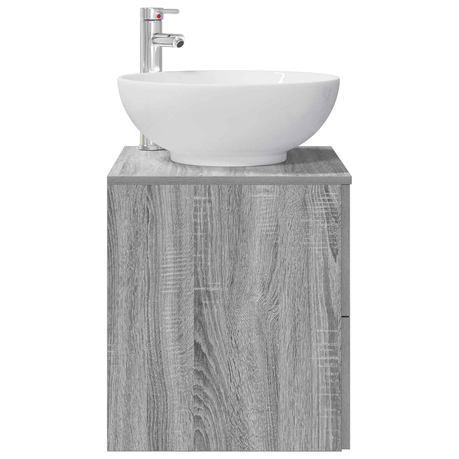 Επιτοίχια Λεκάνη Έπιπλο Γκρι Sonoma 49,5 x 44,5 x 66,5 εκ. - Pakobazaar