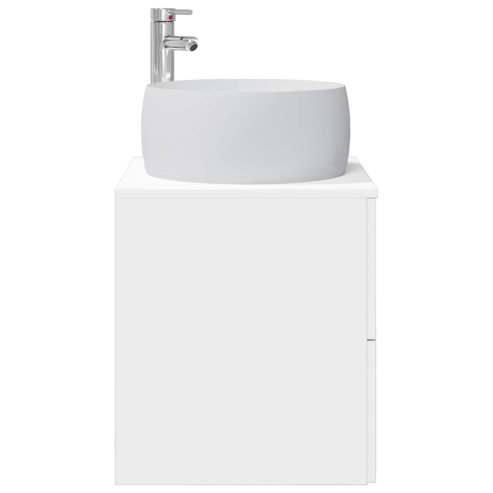Επιτοίχια Λεκάνη Έπιπλο Λευκό 49,5 x 44,5 x 66 εκ - Pakobazaar