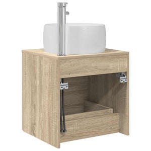 Επιτοίχια Λεκάνη Έπιπλο Sonoma Δρυς 49,5 x 44,5 x 66 εκ - Pakobazaar